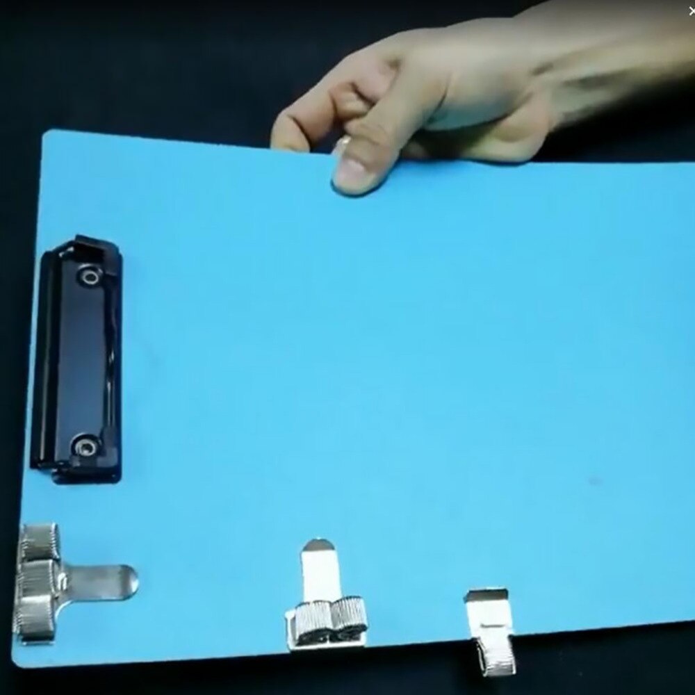 2 pièces Porte-Stylo Avec Ressort réglable Pratique Double Stylo Support De Stockage