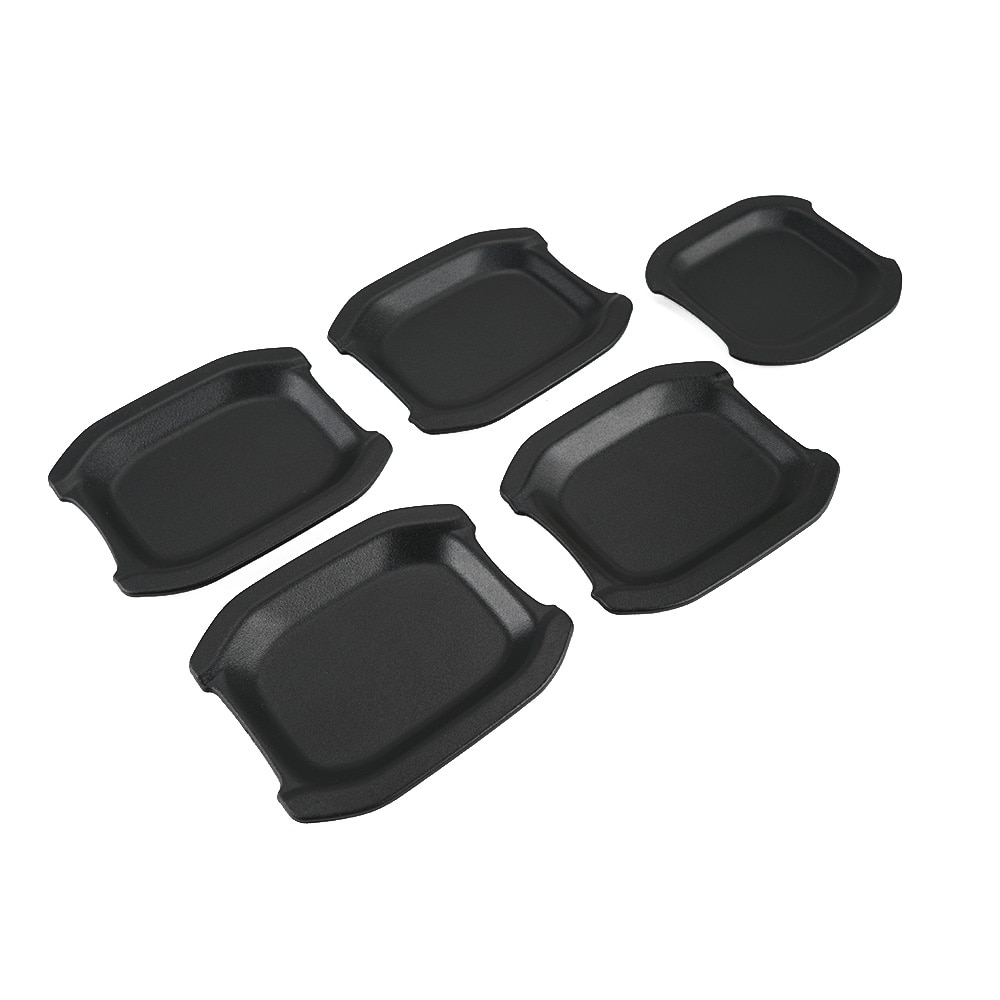 NICECNC Door Handle Bowl Recess Guard Trim Cover ABS for -20 Jeep Wrangler JL 4-Door High ABS