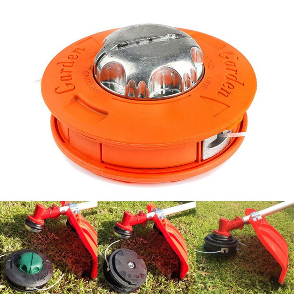 Universele Bump Feed Line Trimmer Head Aluminium Strimmer Gras Bosmaaier Onderdelen Grastrimmer Hoofd Voor Strimmer Vervanging