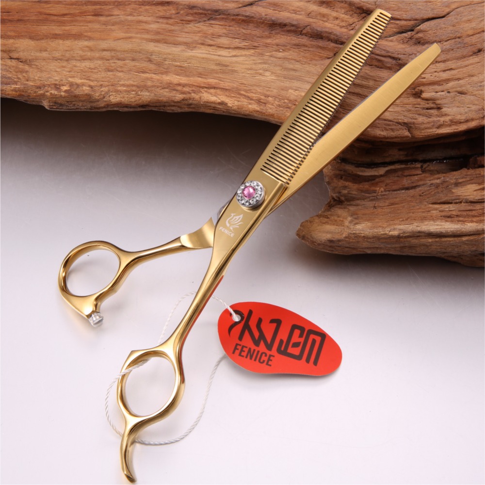 Fenice Professionele Roestvrij Staal 6.5 Inch Dunner Schaar Voor Pet Dog Grooming Dunner Dunner Tarief 35%