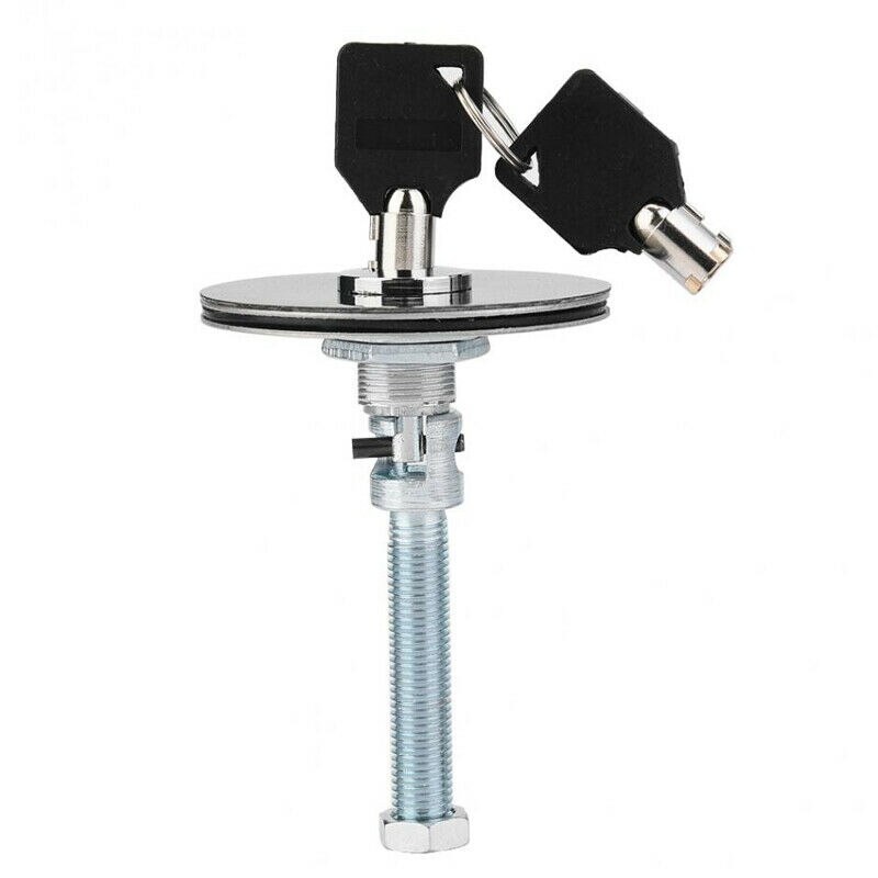 Véritable Fiber de carbone superposition moteur capot goupille serrure capot loquet clé fiable