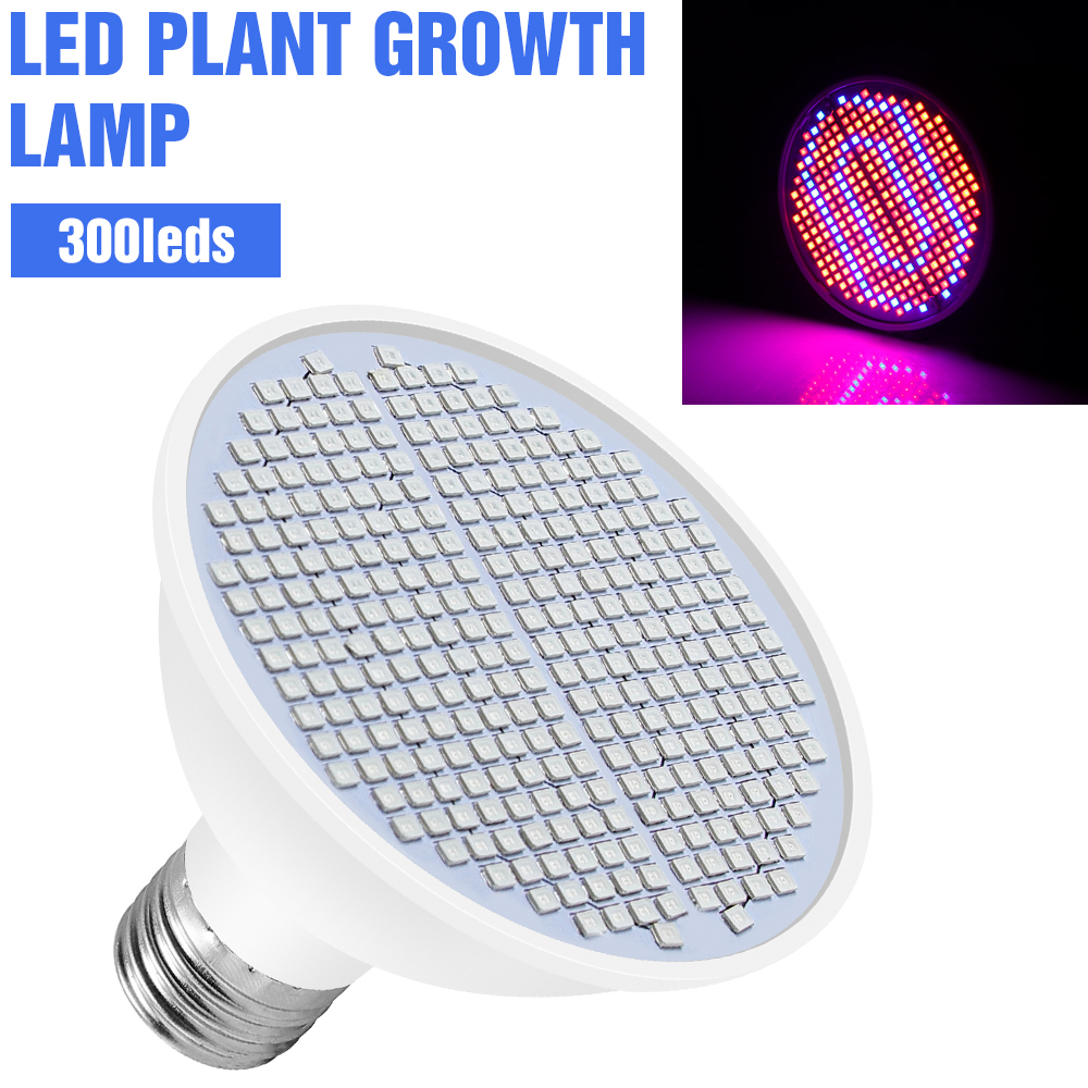 Bombilla LED para cultivo de plantas, fitoamplificador de espectro completo, semillas de flores de interior, lámpara LED hidropónica para cultivo de plantas, Growbox: Color blanco cálido