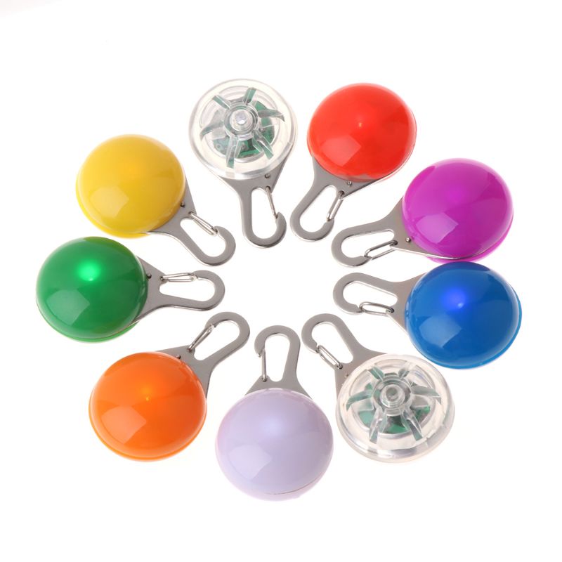 Pendentif pour animaux de compagnie lampe de poche LED de sécurité collier lumineux chiot chiens chat lumineux identifier