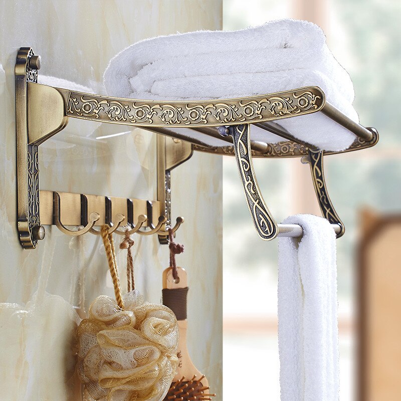 Bathroom Accessories Set Towel Rack Corner Shelf T... – Vicedeal