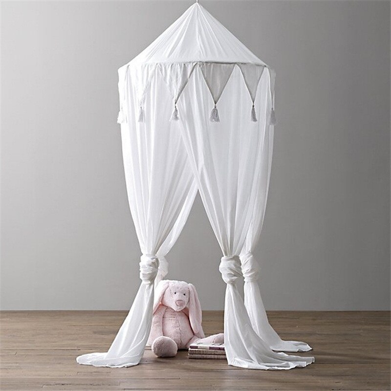 Speelhuis Bed Tenten Kinderen Netto Tent Crib Cot Hung Dome Prinses Baby Princess Crib Netting Kinderkamer Decoratie