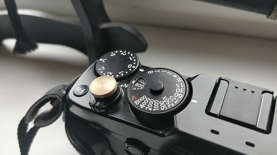 Bouton de déclenchement de volet en aluminium givré, pour Fuji FujiFilm X100F Xpro2 XT2 XT20 XT10 XE3 Xpro1 XE2 XE1 XE2S