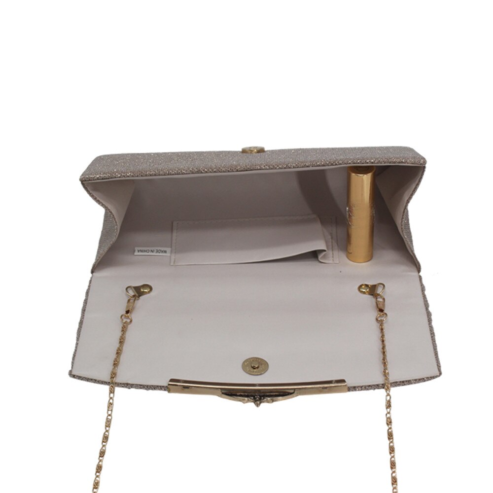 Women Bag Solid Ruched Party Chain Phone Evening carteras mujer de hombro y bolsos sac a main femme de marque soldes