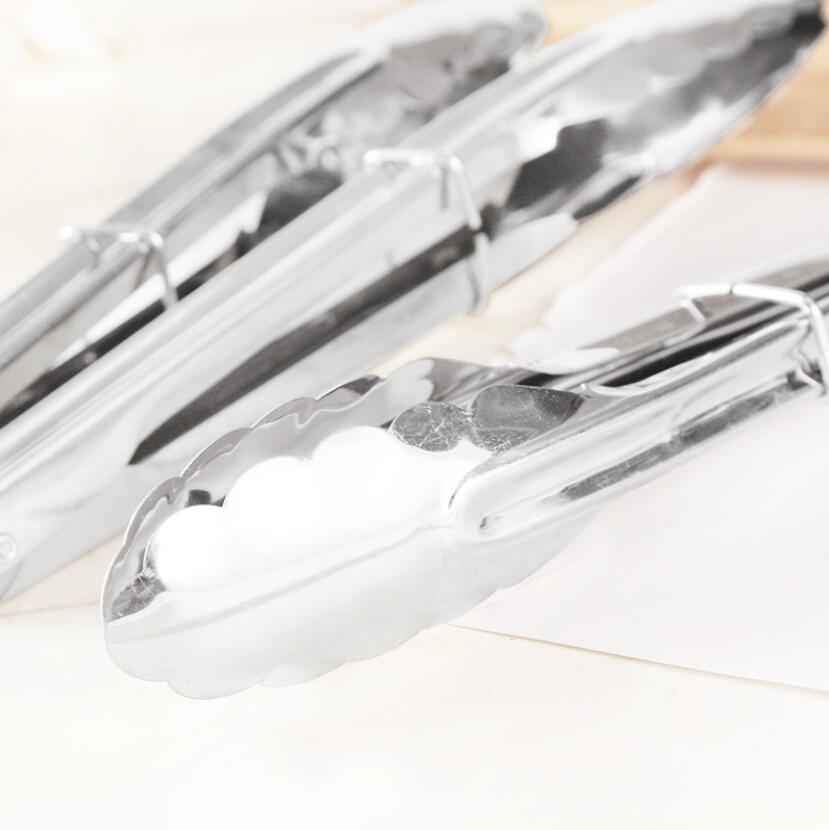 Pinzas de acero inoxidable para ensalada, para servir comida utensilio de cocina, pinzas para barbacoa, utensilios para ensaladas, accesorios de cocina
