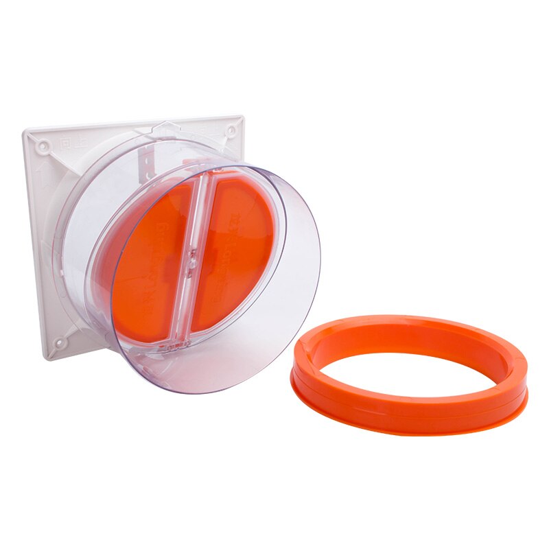 Longxing Kitchen Flue Check Valve Public Flue Check Valve Range Hood Anti-odor Valve Bathroom Smoke-proof Check Valve 150-180mm