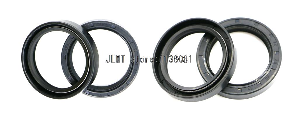 New Fork Dust Wiper and Oil Seal Set Kawasaki KX125 1996 1997