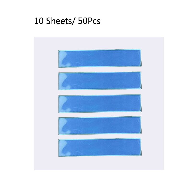 50 Reflective Adhesive Sticker Night Visibility Safety Child Universal Reflector: LB