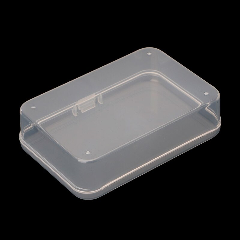 Small Transparent Plastic Storage Boxs Clear Square Multipurpose Display Case
