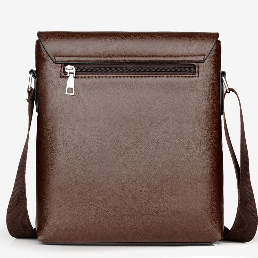 Heren schoudertas vintage leren messenger bags crossbody tassen heren eenvoudig casual zakelijk heren handtas
