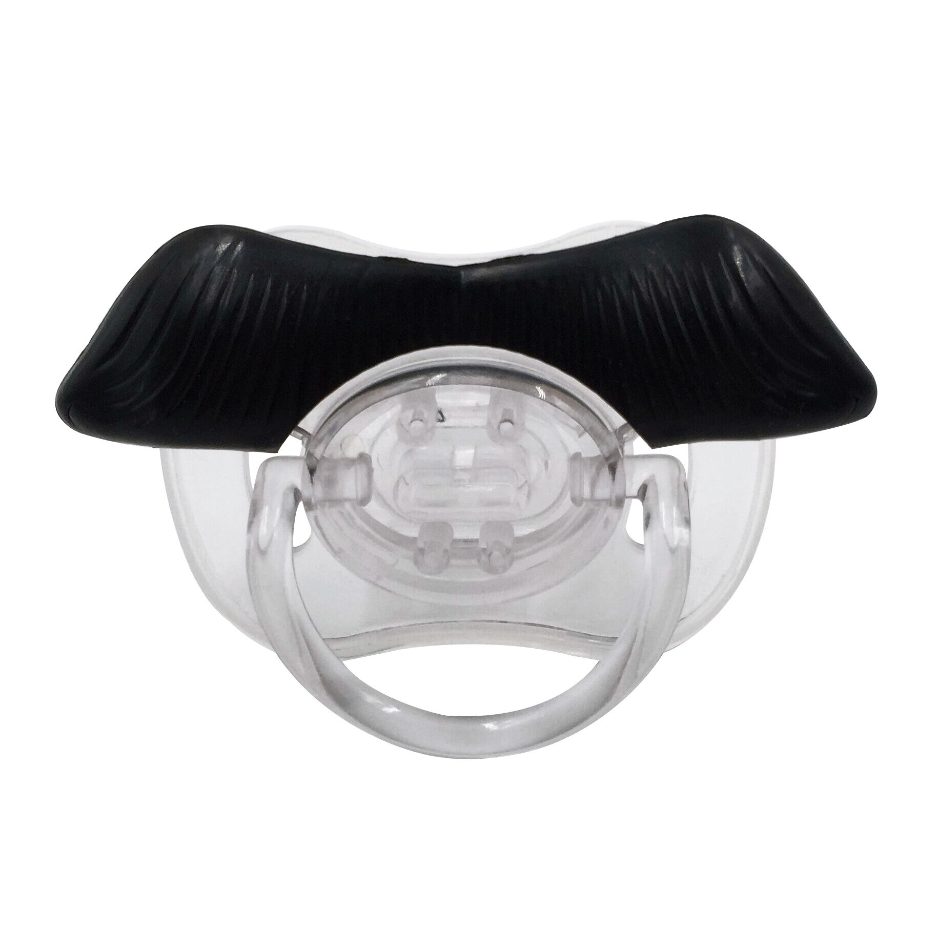1 pièces noël pingouin mamelon bébé sucette coffre-fort infantile enfant en bas âge Silicone souple Anti-poussière couvercle bébé anneau de dentition tétine factice sucettes: Orange
