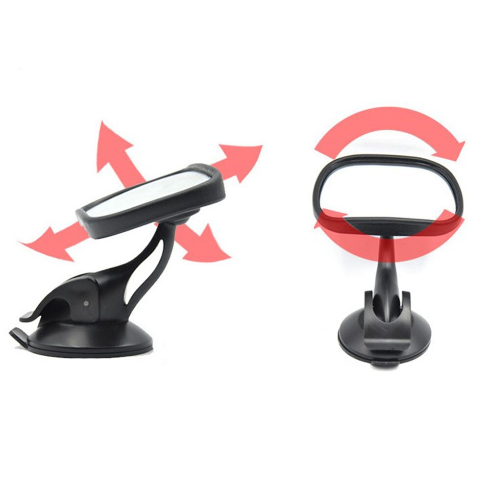 Clip on Rear view mirror Suction Interior Back Accessories Rearview Car