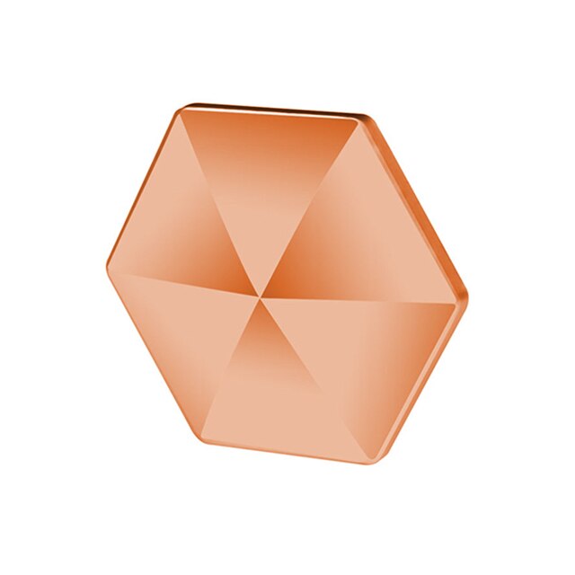 Flipo Flip Decompression Artifact Finger Flipperr Stick Toy Desktop Adult Surprise Pocket Desk Material Toys: Hexagon Orange