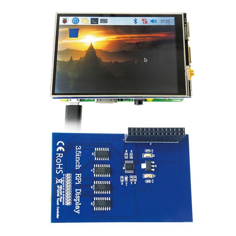 Raspberry PI Highlight backlight 3.5 inch TFT LCD display module HX8357D drive IC with resistive touch panel screen 320*480 RGB
