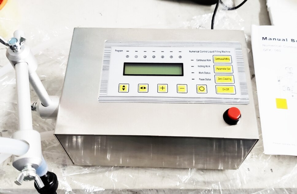 5-3500ml Liquid Water Juice Milk Digital Filler Perfume Filling Machine Electric Digital Control Liquid Filling Device