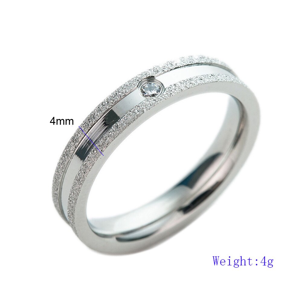 Mode Paar Sieraden Ring Anniversary Kerst Accessoires Rvs Wedding Party Ringen Voor Vrouwen Mannen