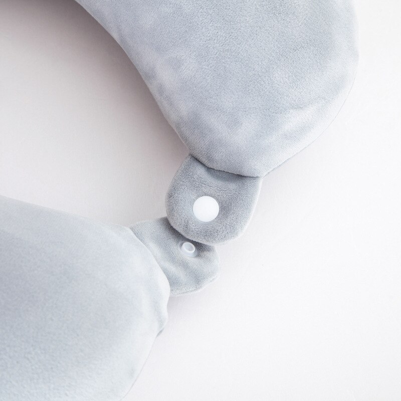 Memory Foam Memory Foam Crystal Velvet Sleep Travel Pillow Memory Pillow U-Shape Pillow