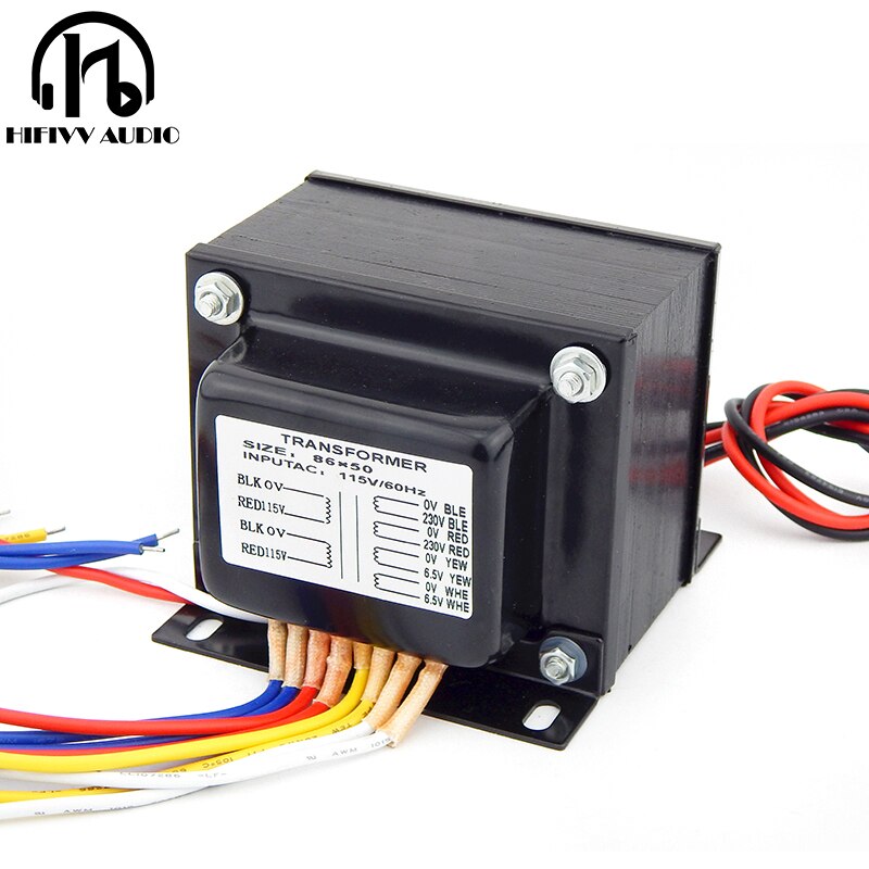 130W Output Voltage 230V 6.5V EL34 KT88 Buis Versterkers E Transformator Voor Eindversterker