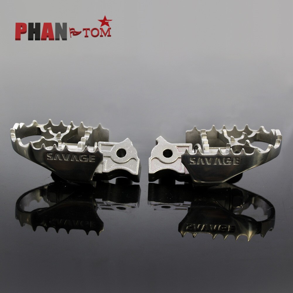 For BMW R1250GS Adventure Lc R 1250 GS R1150GS R1200GS Adv Stainless Steel Foot Pegs ADVENTURE FootRest Footpegs Foot rest