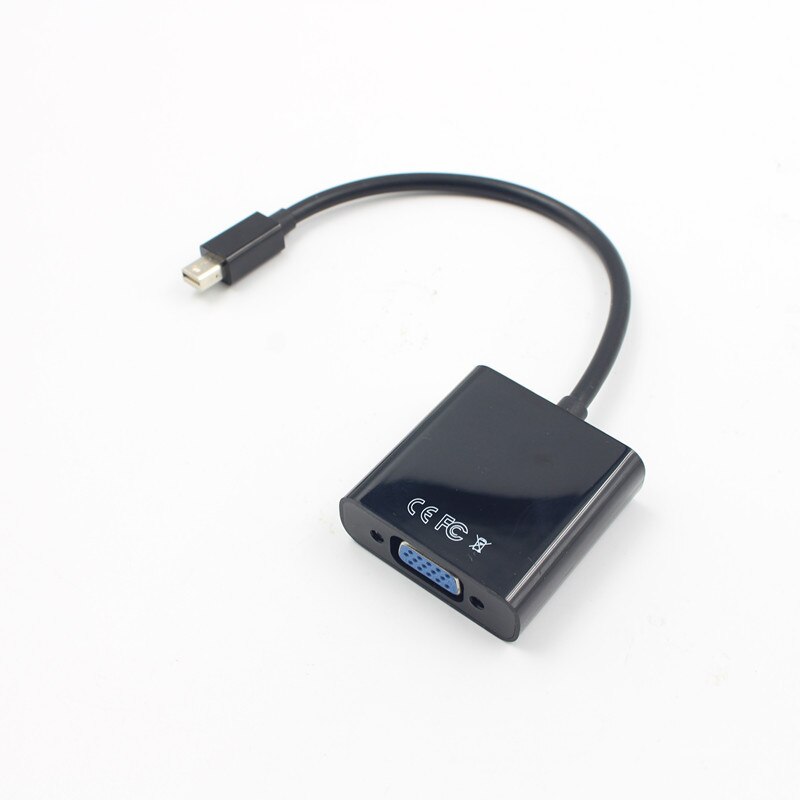 For MacBook Air Pro IMac Mac Mini Thunderbolt Mini DisplayPort Display Port Mini DP To VGA Cable Adapter 1080P ZT