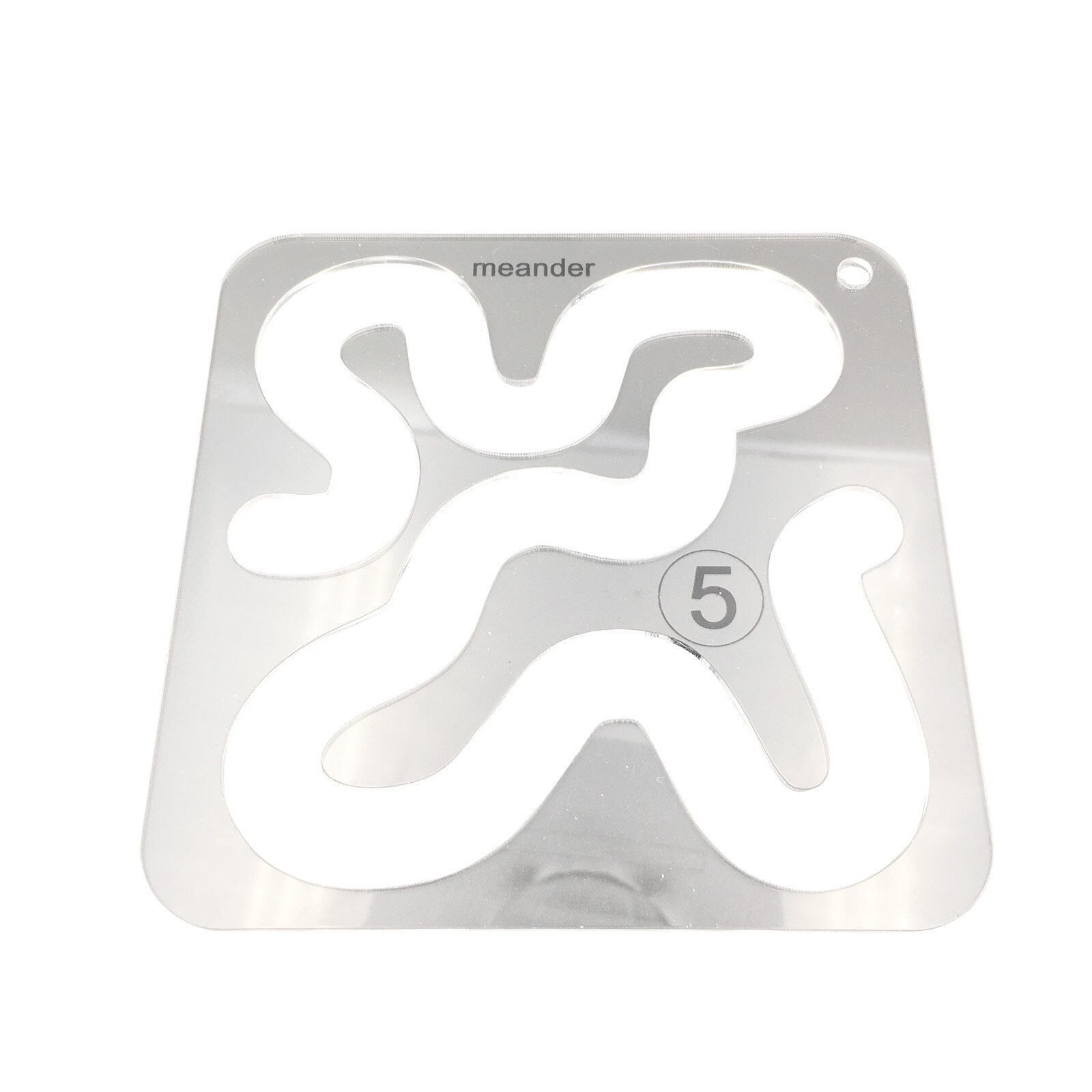 Free Motion Quilting Template Series 5 with Quilting Frame for Domestic Sewing Machine for Domestic Sewing Machine Ruler