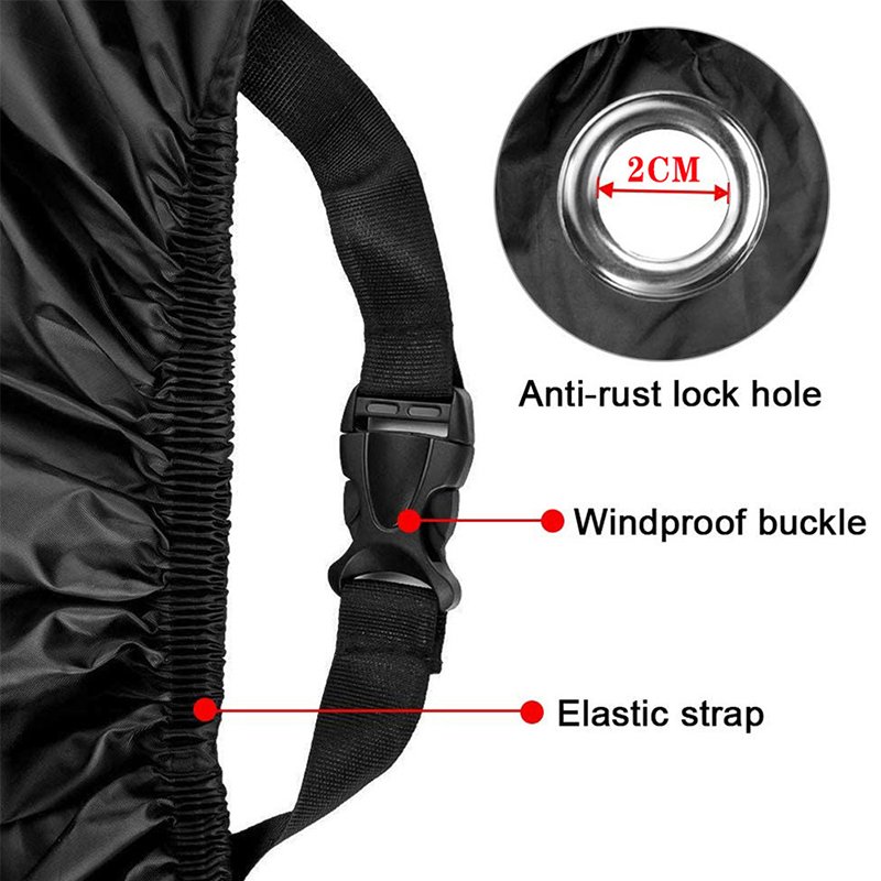 Waterdichte Regenjas Voor Motorhoes Voor Harley Davidson Atv Bmw 1250Gs Hoes Regen Buitenshuis Stof Zonnescherm Beschermhoes