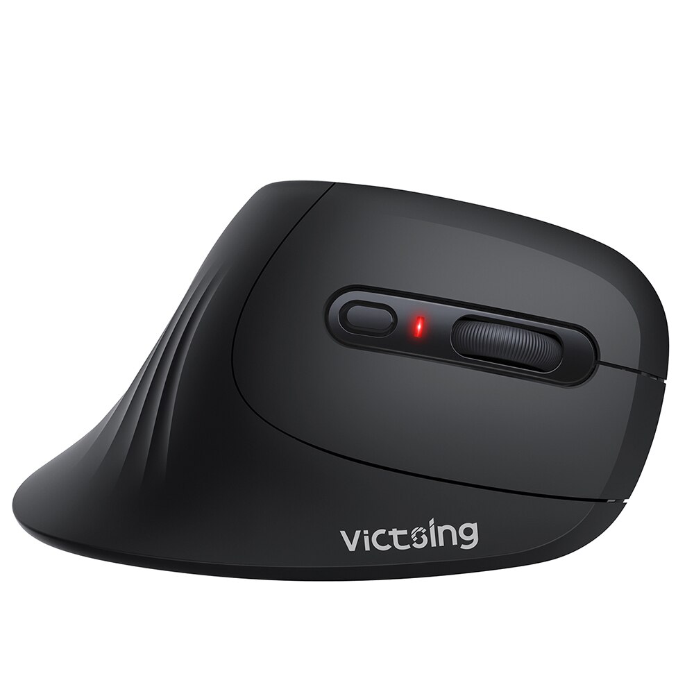 VicTsing PC283 Wireless Mouse 2.4Ghz Ergonomic Vertical Mouse 6 Buttons Silent Mice with 3 Adjustable DPI for PC Laptop Computer: Default Title