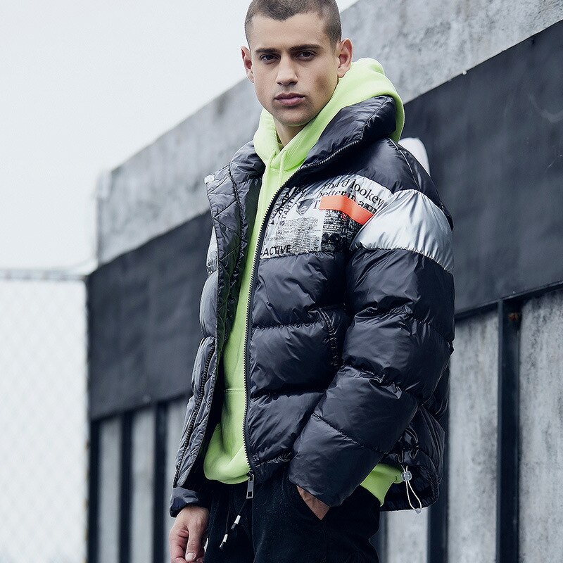 -15 graders vinterjakke herre parkas kåpe herre vindjakke tykk varm snø overjakke parkas casaco masculino veste hiver homme