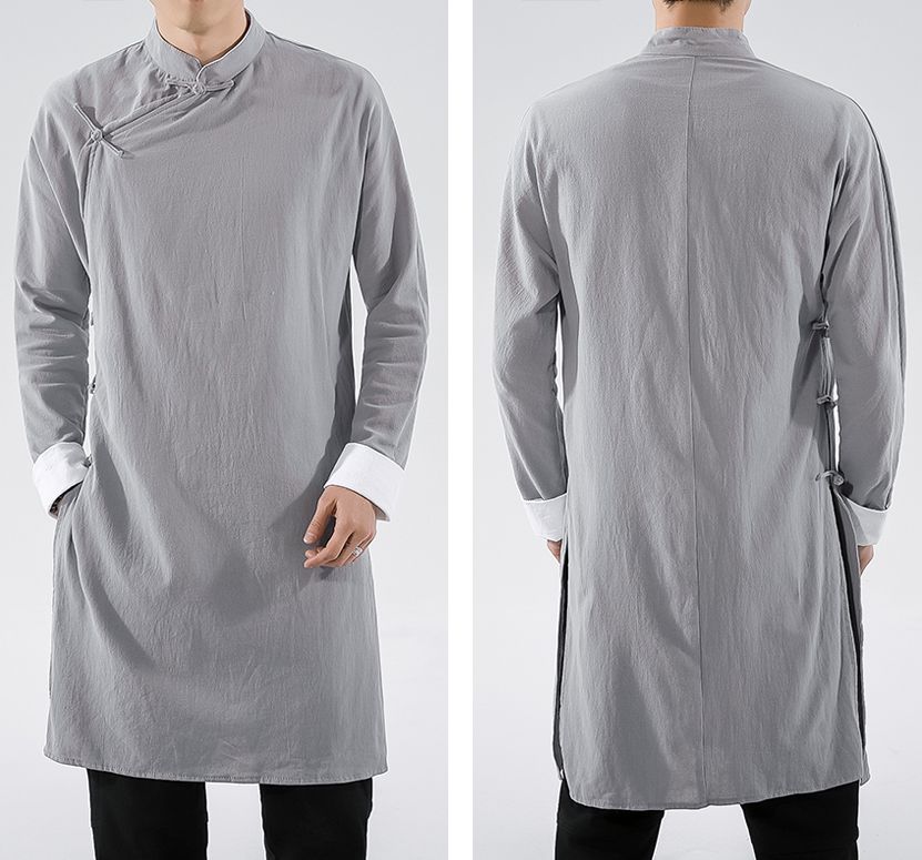 IP MAN Chinese kung fu upper garment outfit robes tai chi uniforms taoist robe wushu kung fu gown Wing Chun suits clothing