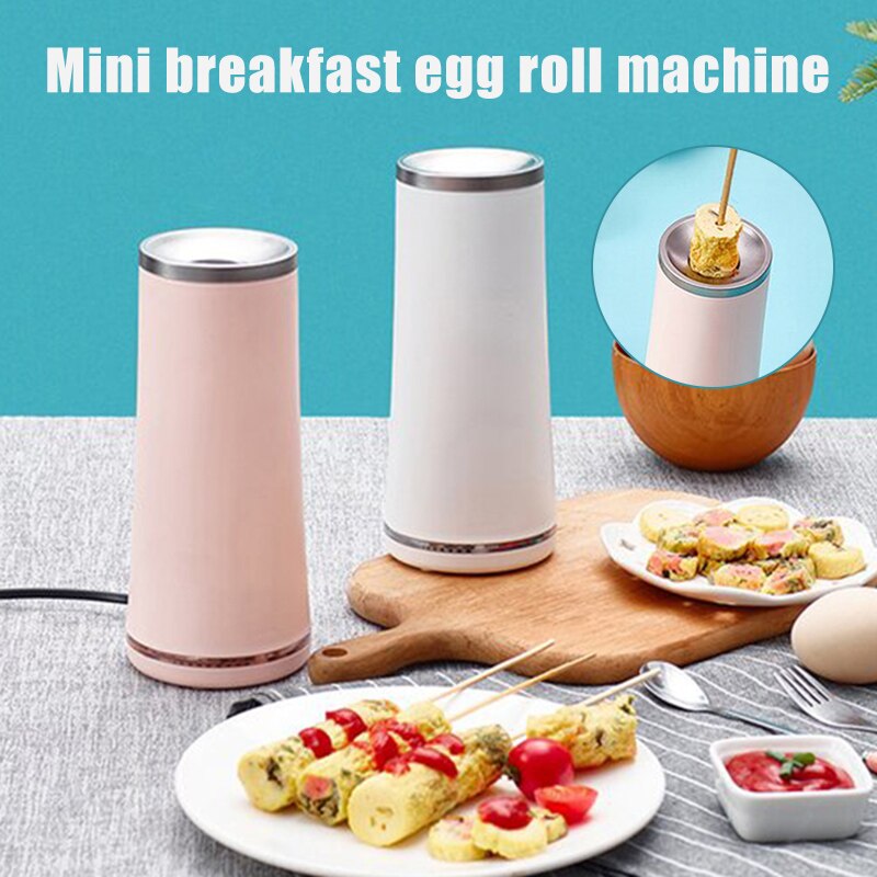 Automatic Egg Roll Machine Egg Cup Mini Egg Cooker Sausage Instant Breakfast Maker Machine SMD66