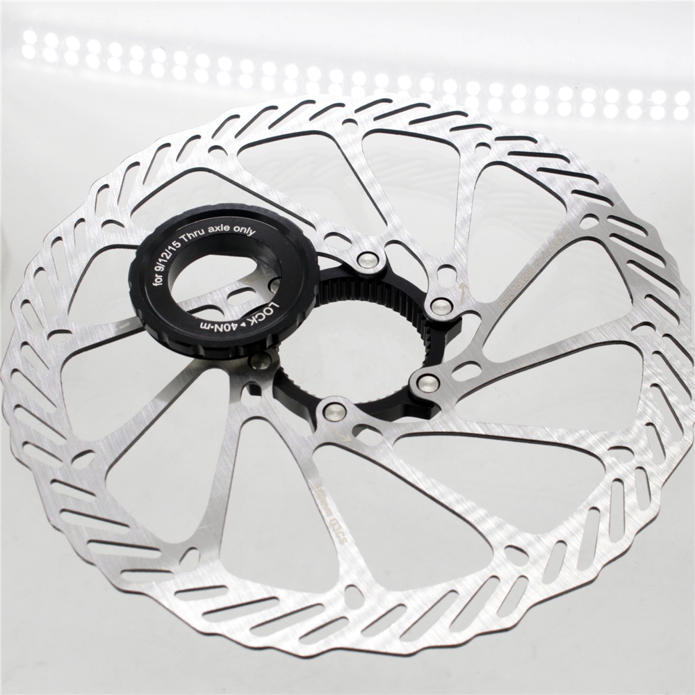 Centerlock Adapter For Fitting 6-Bolt Disc Brake Rotor On Centrelock