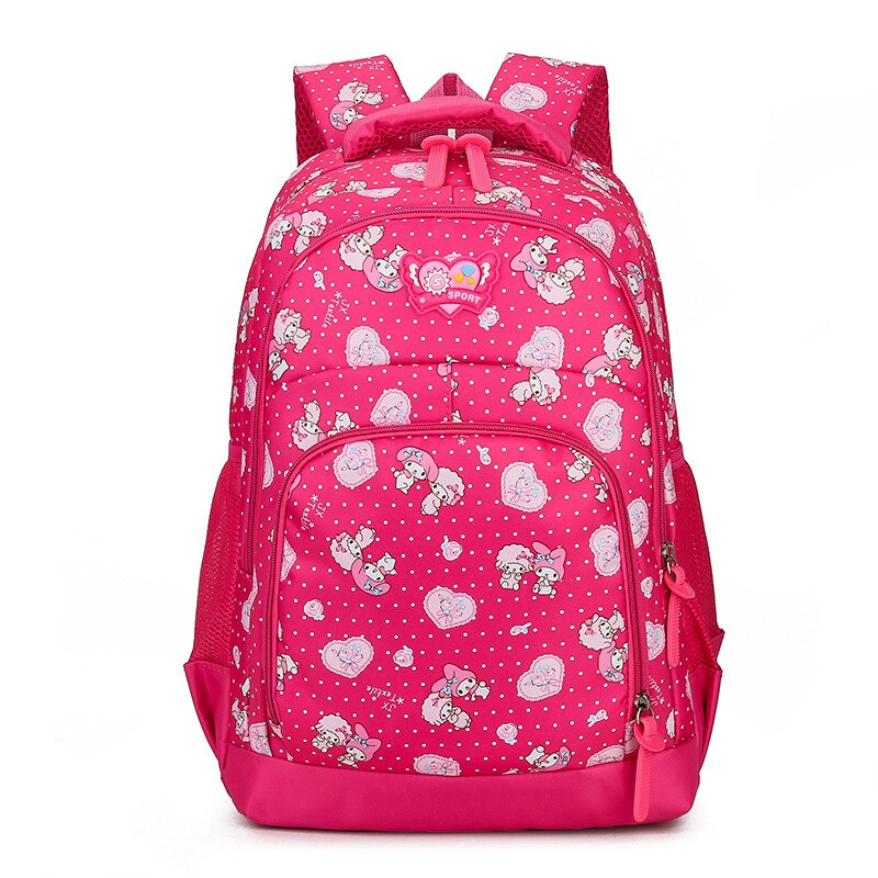 Grande Capacità Dei Bambini Borse Da Scuola Per Le Ragazze adolescenti Zaino impermeabile Scuola zaino ortopedico Schoolbag mochilas escola: red 1