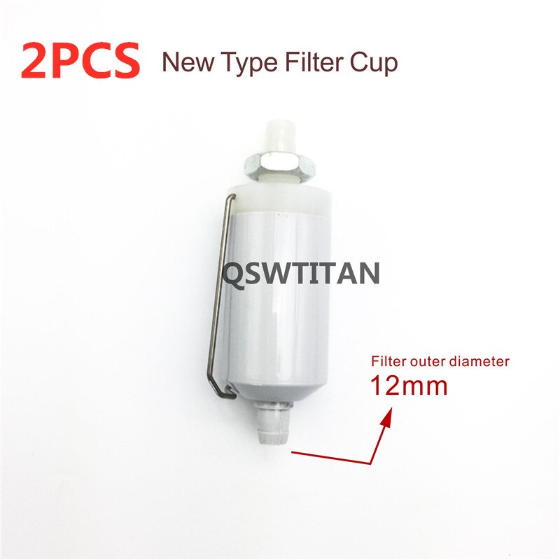 2pc Dental Filter cup plastic filter cup for dental chair Saliva Ejector Suction: 2pc New Type