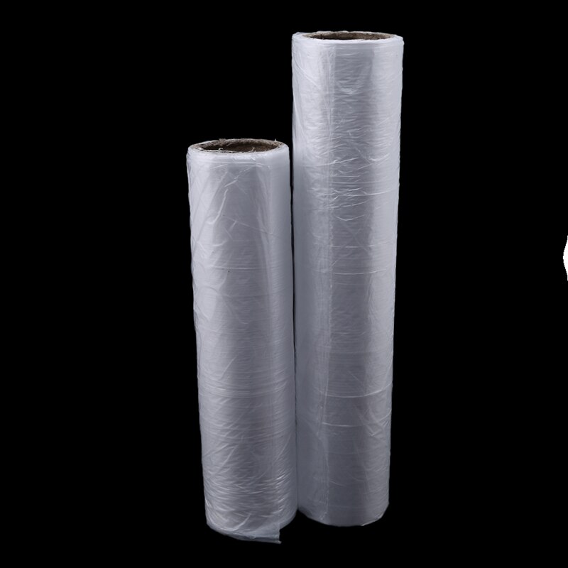 Food Fruit Storage Bag Packaging Plastic Bags Saran Wrap 1 Roll Kitchen Fresh Keeping Heat Sealer Food Saver Bag