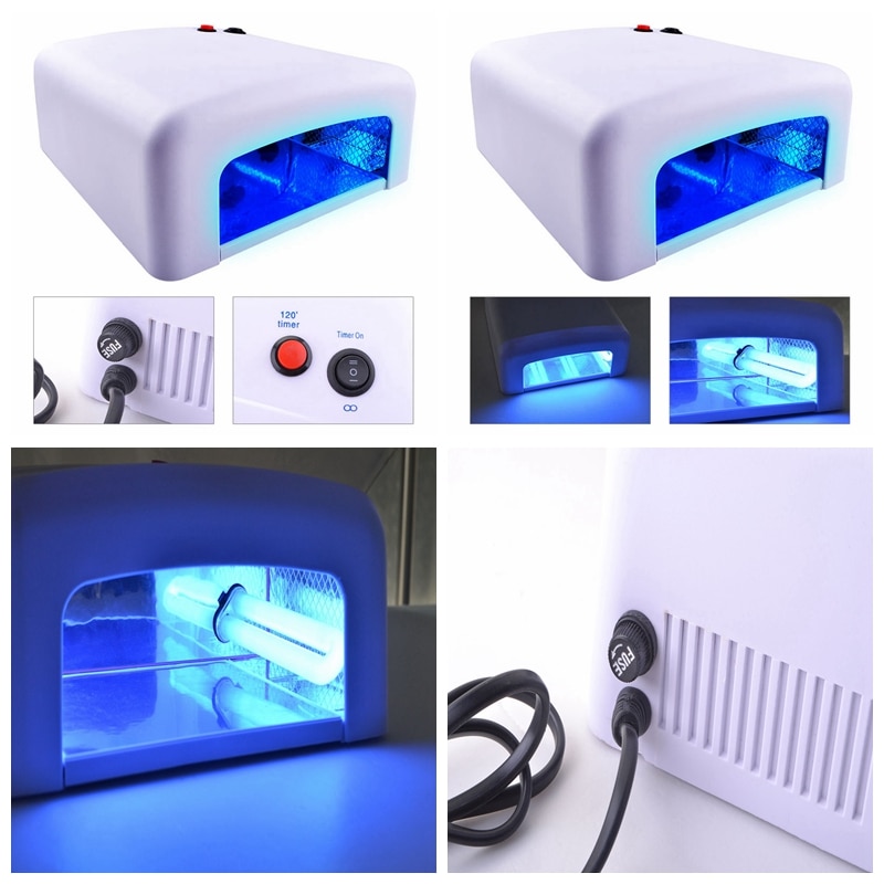 36w uv-lampen led nageldroger voor het uitharden van alle gelnagellak nagels drooglamp auto-sensor nagel manicure tool nagelkunst salon