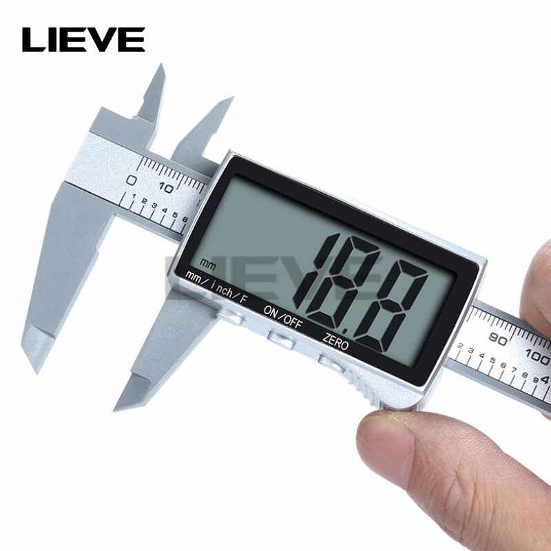 electronic digital display vernier caliper Inch/Metric Conversion 6Inch 0-150mm HD full-screen caliper measurement tool