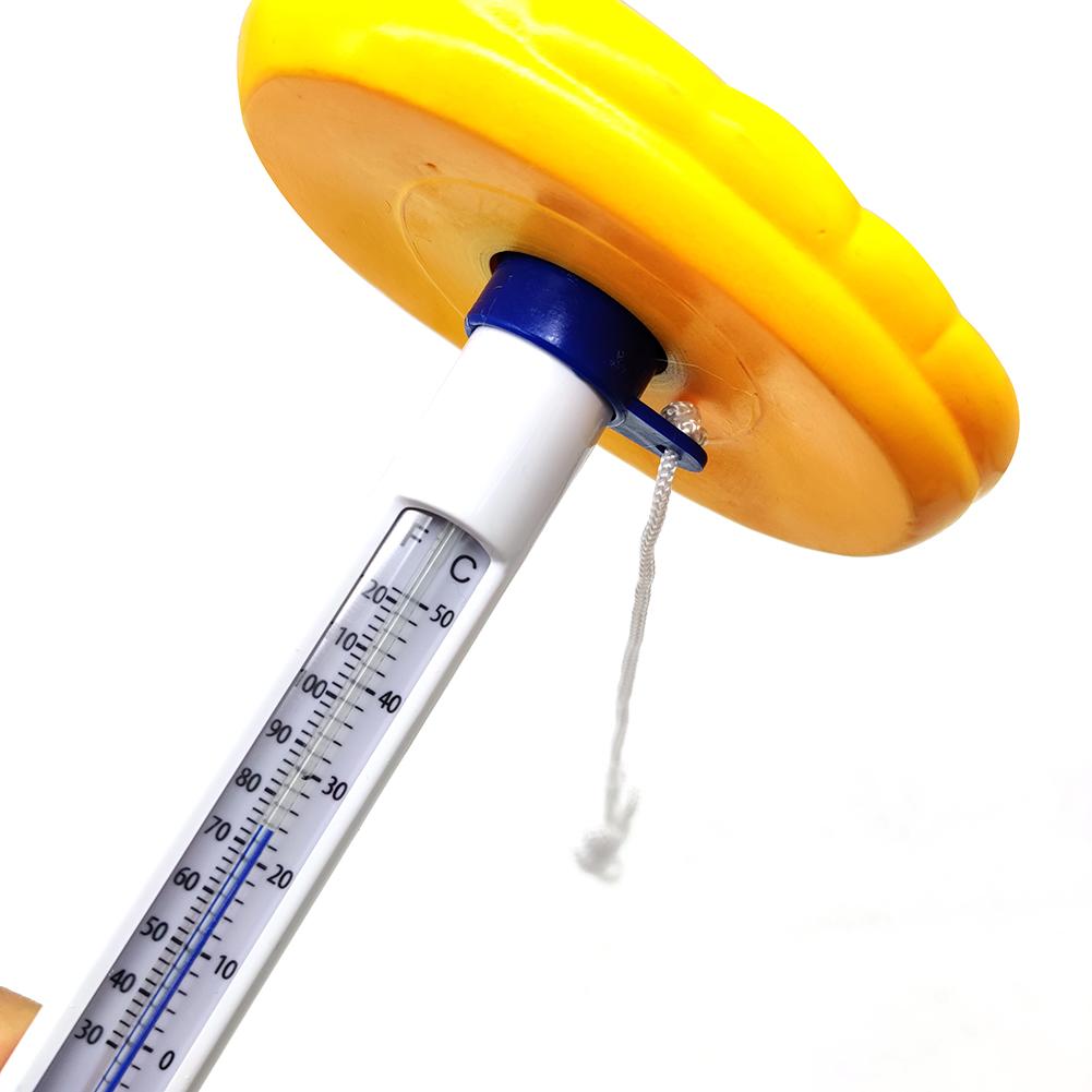 Floating Thermometer Cute-shaped Thermometer for Outdoor and Indoor Swimming Pools #4O