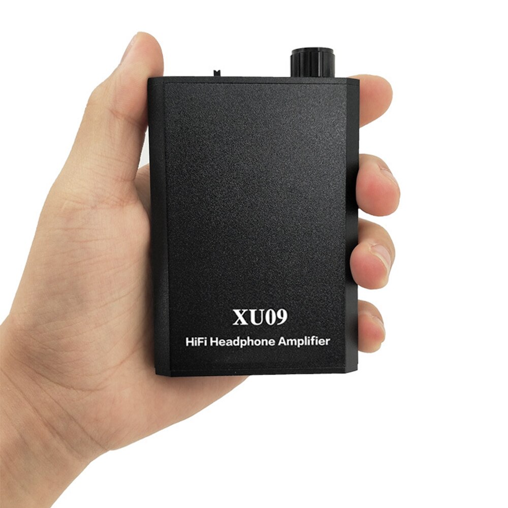 XU09 Portable Headphone Amplifier HiFi Headphone Amplifier Fever Subwoofer Noiseless Amplifier Increase the sound boost