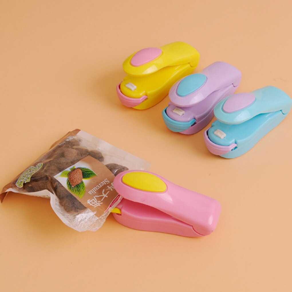 ! Kitchen Accessories Tools Mini Portable Food Clip Heat Sealing Machine Sealer Home Snack Bag Sealer Kitchen Utensils Gadget