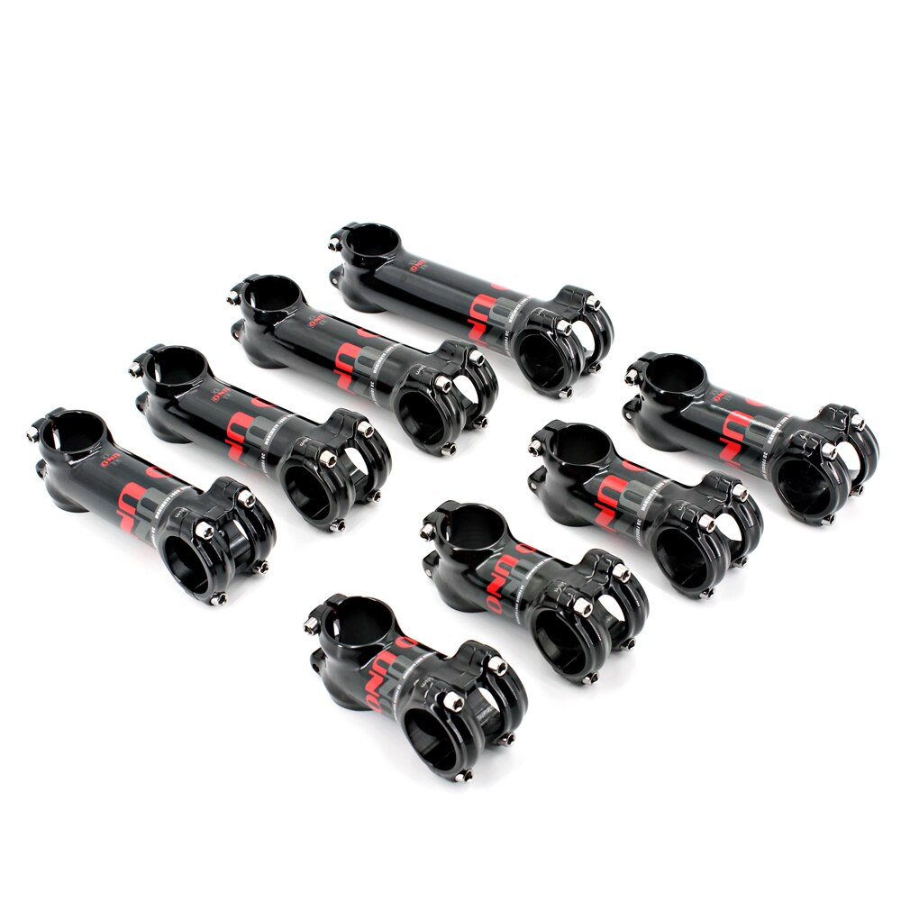 UNO vtt vélo tige 7 degrés ultra-léger en aluminium vélo tige 31.8mm 60-130mm montagne puissance pièces route 7 vélo puissance pièces tige