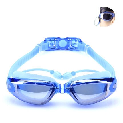 Anti-fog swim goggles