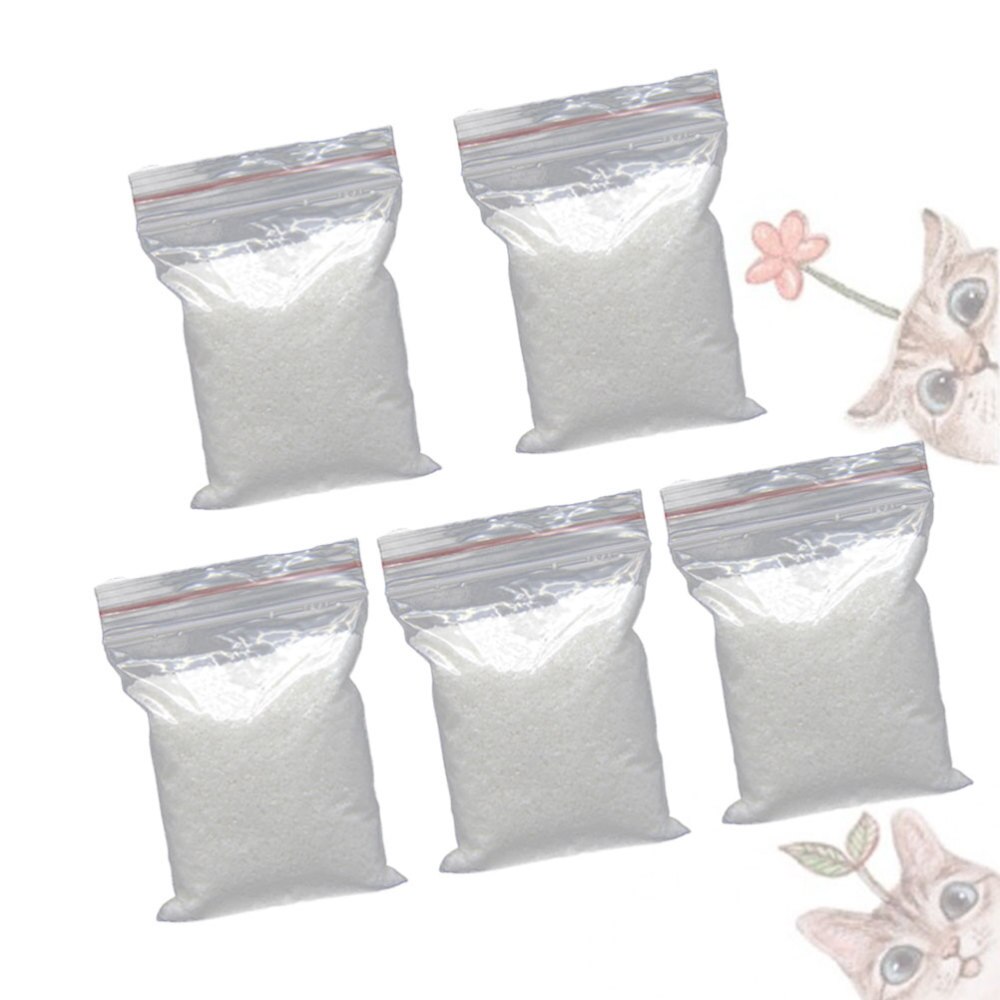 5 paquets sable blanc 80g multifonction Aquarium décoration Aquarium sable Aquarium sable pour jardin maison Vase