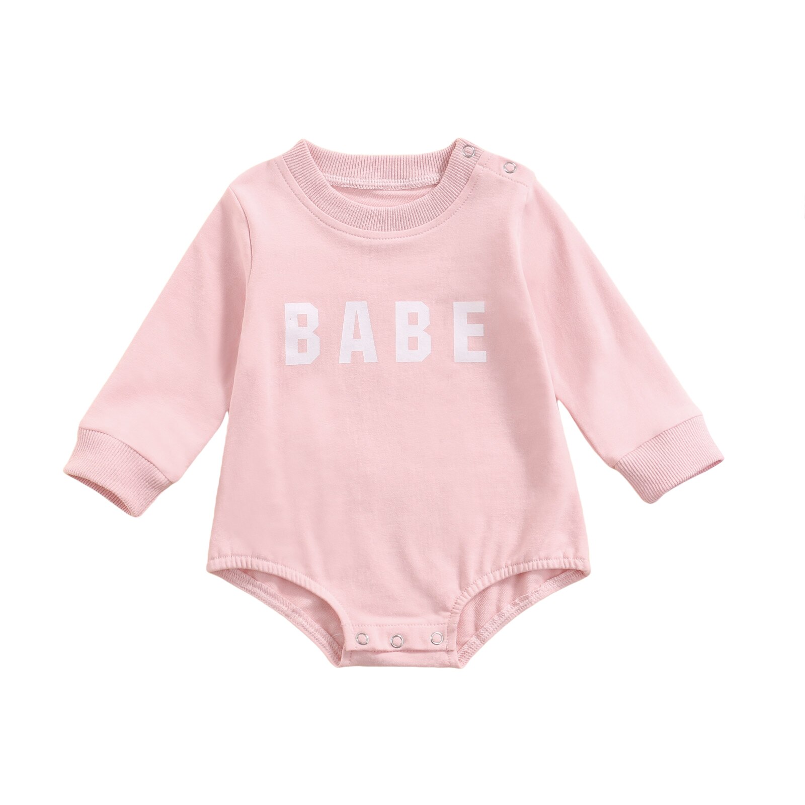 Citgeett Herbst Kleinkind Baby Mädchen Jungen Karosserie knapp Gedruckt Langen Ärmeln Overall Outfit Kleidung Frühling Anzug: B / 6m