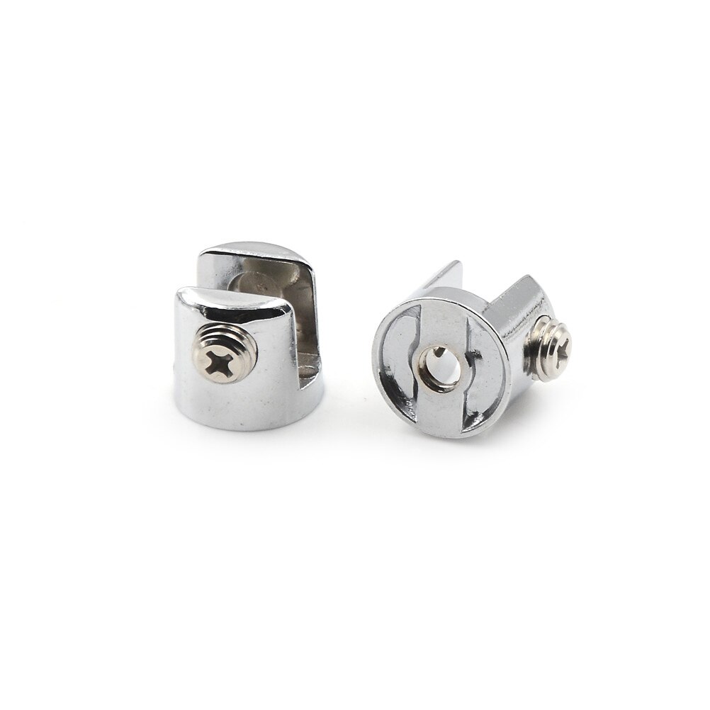 Forkromet zinklegering 6mm-8mm justerbar skrue, der passer til de fleste glasglasbeslag
