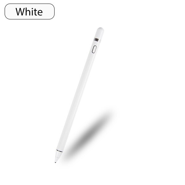 Stylus pekpenna för apple pencil ipad iphone 6 7 8 plus x  xs 11 pro max för samsung huawei xiaomi oppo vivo smartphone surfplatta: Vit