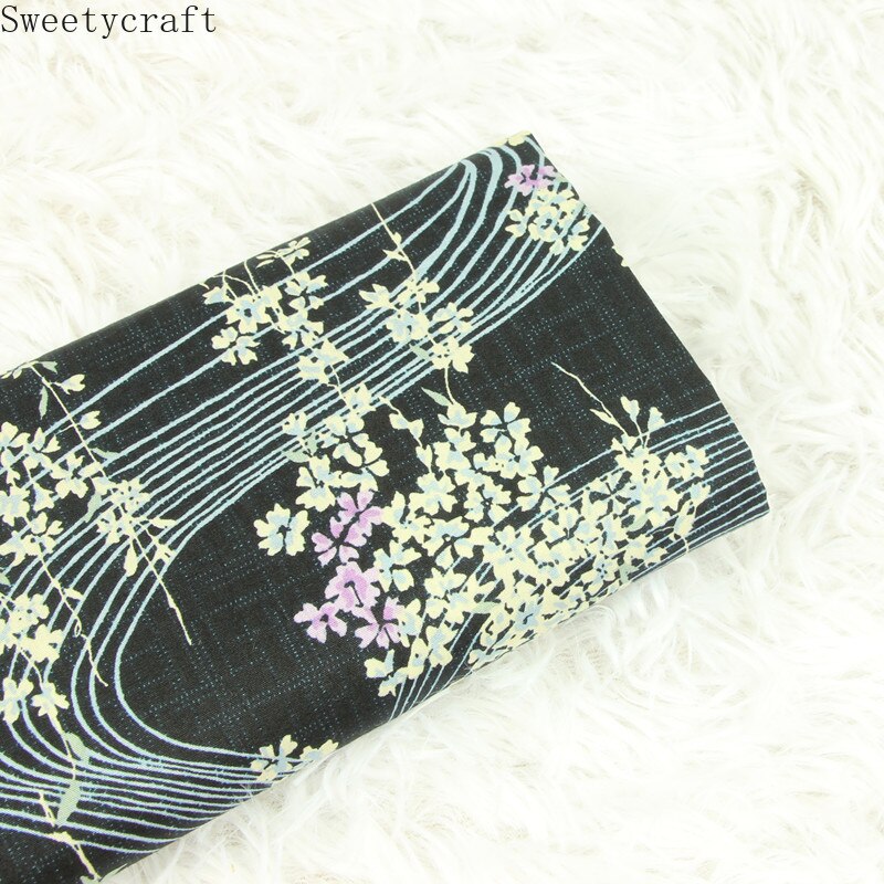 140X50Cm Dunne Katoenen Stof Bloem Gedrukt Plain Doek Naaien Quilten Stoffen Voor Patchwork Handwerken Diy Handgemaakte Accessoires: 100x140cm