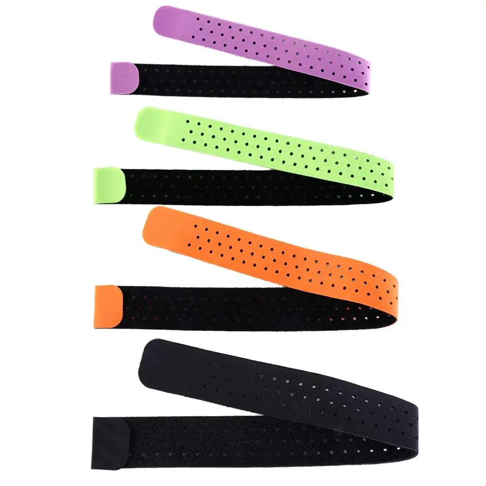 Brassard réglable pour moniteur de fréquence cardiaque, sangle souple, brassard de remplacement respirant, Compatible avec Scosche Garmin Wahoo TICKR XOSS